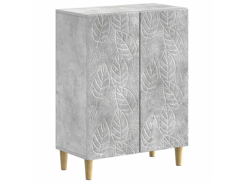 Ensemble de meuble de salle de bain 3 pièces delft gris béton cf63385 - Conforama C