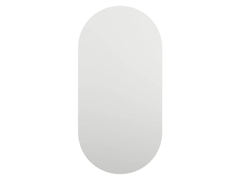  Miroir, miroir décoratif avec éclairage led 80x40 cm verre ovale cf62687  - Conforama E