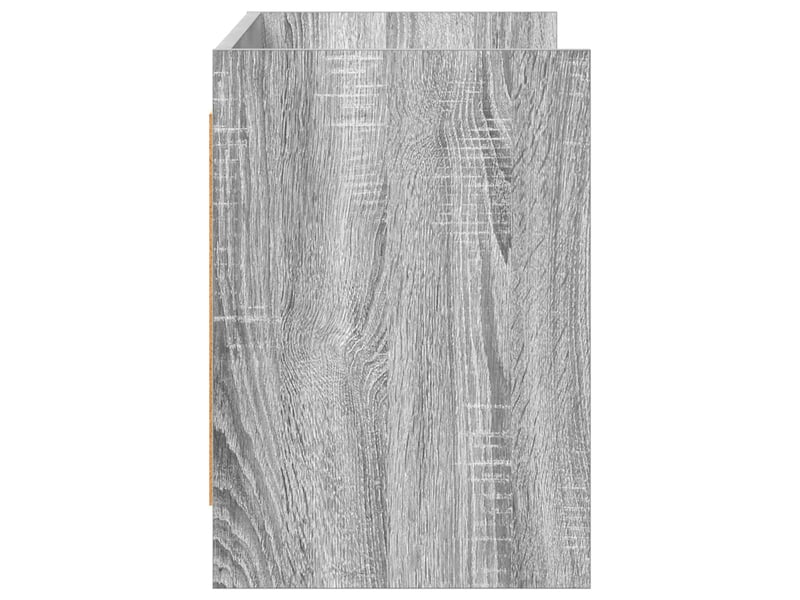  Meuble tv - banc tv - meuble de rangement 100 x 33 x 47 cm sonoma gris bois d'ingénierie  - Conforama E