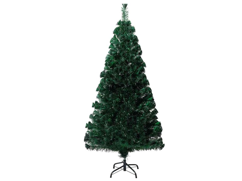  Sapin de noël - arbre de noël artificiel avec support vert 150 cm fibre optique  - Conforama D