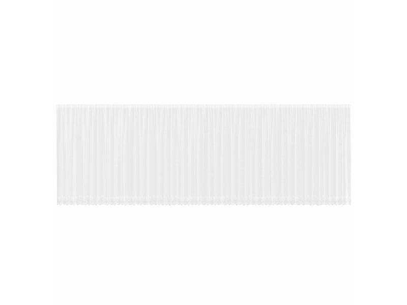  Rideau en dentelle, rideau ajouré, voilage blanc 200 x 1200 cm polyester cf43709  - Conforama A