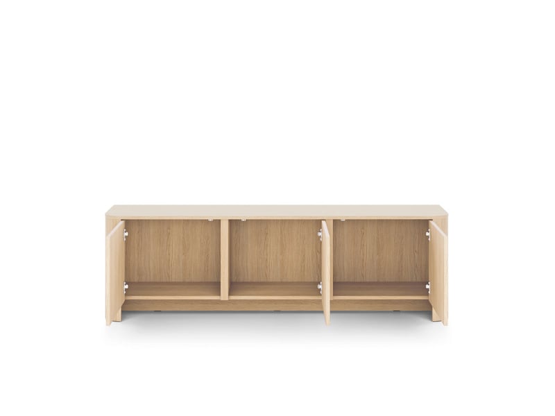  Meuble tv savio 3 portes - chêne SAVIO - Conforama E