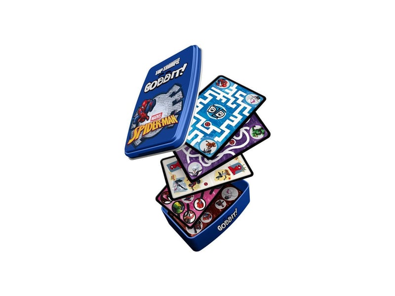  Jeu de cartes goddit spider-man deuxieme edition en boite metal bleue WIN5036905064422 - Conforama A