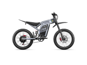 Vélo électrique tout-terrain shengmilo s900 pro, 3000w suspension intégrale 60v 35ah, gris