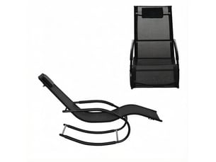 Fauteuil fixe  <strong>ROLIPO</strong> Tissu noir