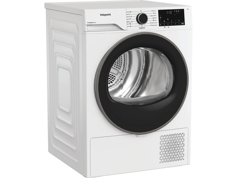Sèche-linge pompe à chaleur 8 kg capacité porte piano black chd84mwbsee CHD84MWBSEE - Conforama C