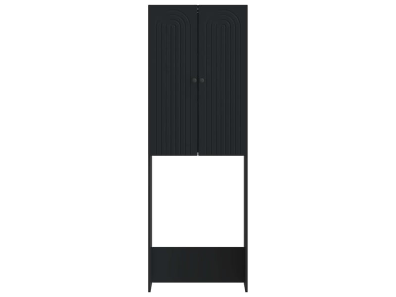  Armoire de toilette alkmaar noir 66x25.5x190 cm  - Conforama E