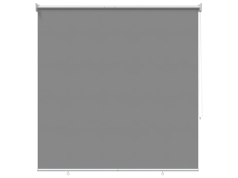  Store enrouleur, store roulant extérieur protection uv gris clair polyester cf47503  - Conforama A