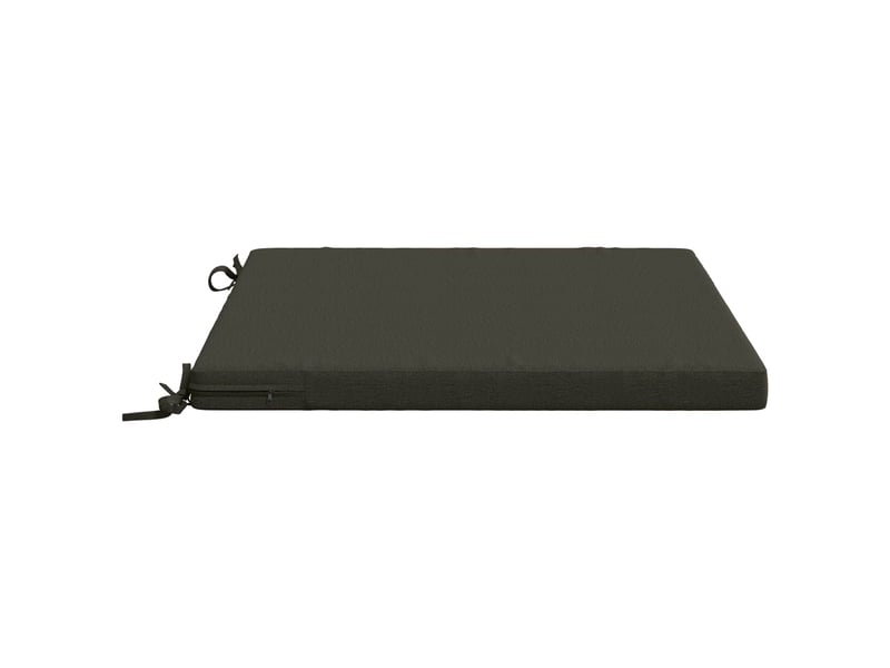  Coussin de siège, coussin d'assise 1 pièce soest 100 % polyester anthracite cf55533  - Conforama D