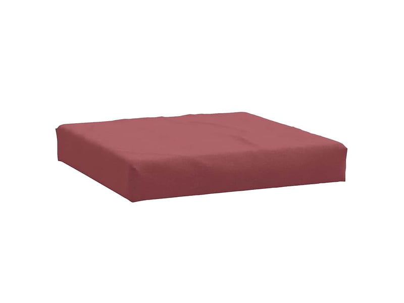  Lot de 2 coussins de palette, coussins de canapé rouge bordeaux mélangé tissu cf59604  - Conforama E