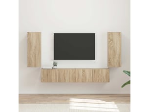 Meuble tv coloris marron 78.5 cm <strong></strong> <strong></strong>