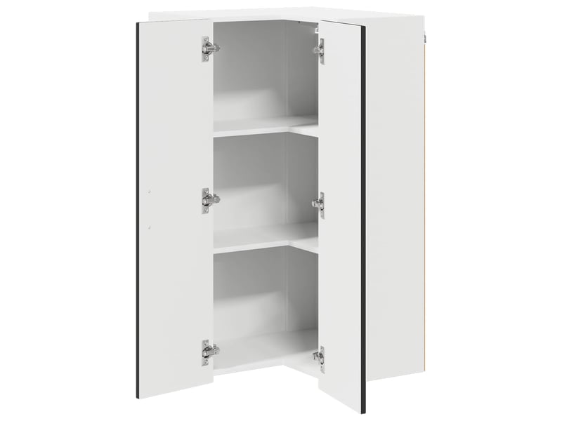 Panneau de lave-vaisselle kalmar noir 57x57x100cm - Conforama E
