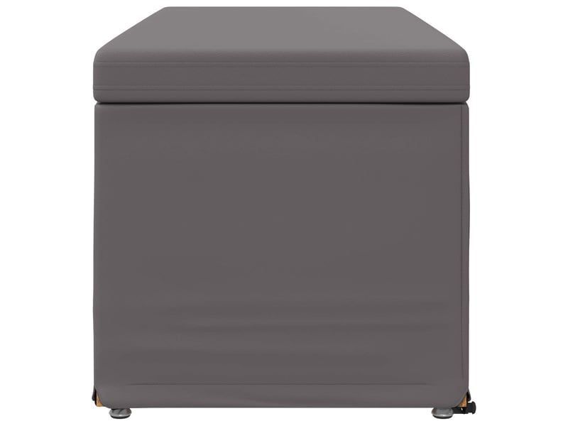  Tabouret bas, ottoman gris 101x41x40 cm  - Conforama E