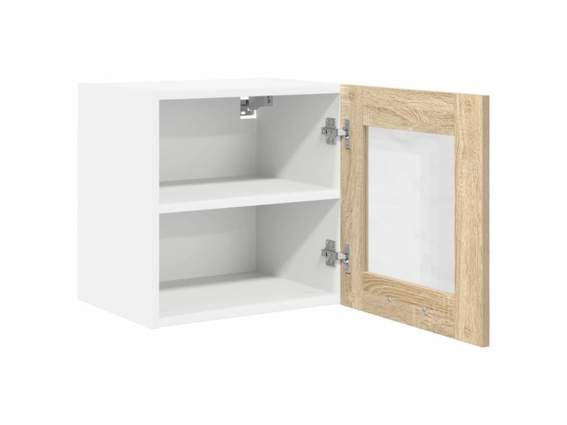  Meuble de rangement cuisine, armoire suspendue chêne sonoma 40x31x40cm  - Conforama E