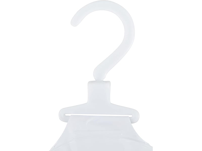  Crochets muraux 10 pièces par set - gonflable et pliable - les cintres sur la route!, blanc  - Conforama D