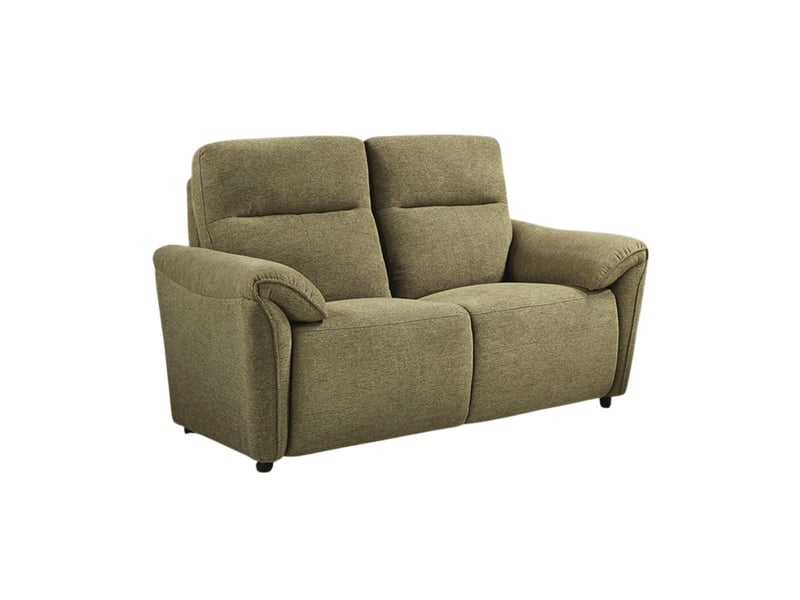  Canapé 2 places fixe tissu vert chiné - balco BALCO - Conforama A