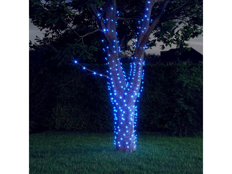  Lampes solaires 5 pcs 5x200 led bleu intérieur extérieur cf62213  - Conforama B