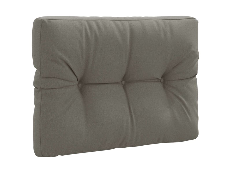  Coussin de dossier de palette, coussin de dos vianen 100 % polyester gris cf55160  - Conforama A