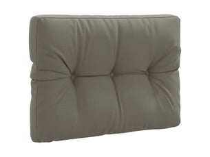 Coussin de dossier de palette, coussin de dos vianen 100 % polyester gris cf55160