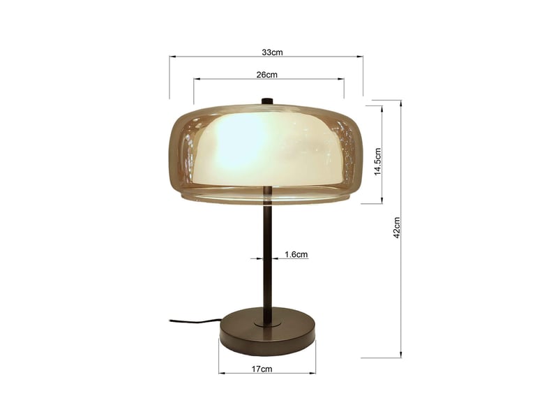 lampe shield 42cm  - Conforama D