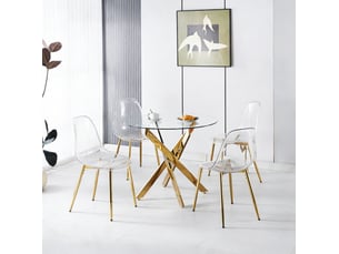 Ensemble table rond(e) 4 chaise(s) HAUSS SPOLE