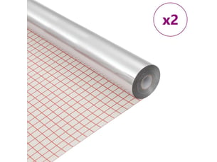 Miroir rectangulaire à fixer coloris argenté <strong></strong> <strong></strong> - 45 cm x 100 cm