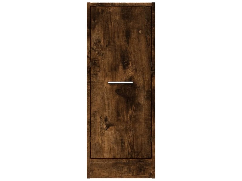  Meuble de rangement, armoire d'apothicaire chêne fumé 30x41x77,5cm bois d'ingénierie  - Conforama E
