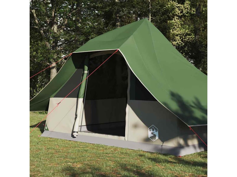  Tente tipi, tente de camping 10 personne vert taffetas shl65456  - Conforama C