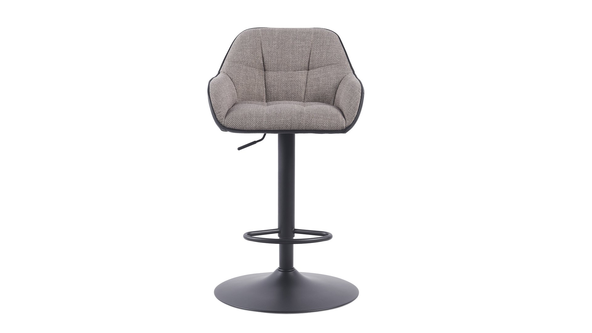 Tabouret de bar DIMA coloris marron/noir bicolore 87 Conforama