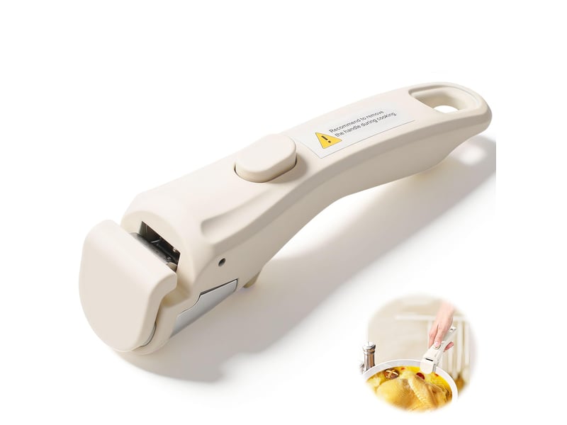 Poignée casserole amovible universelle manche détachable résistant 250 °c remplacement ergonomique poignée antidérapante pour poêle à frire - Conforama A