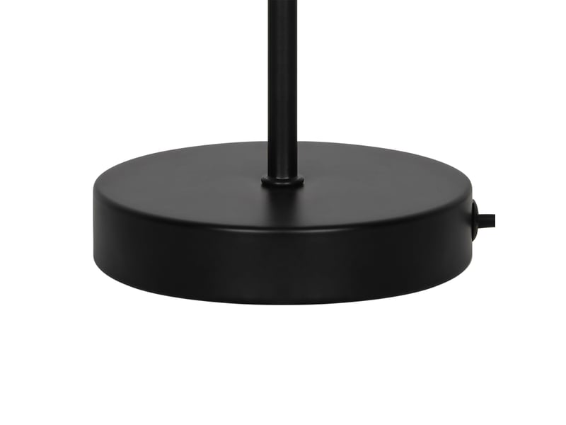 Lampe Métal 35.5 cm noir MOLLY - Conforama S