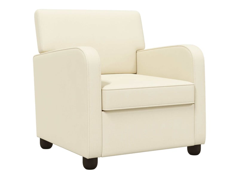  Vidaxl fauteuil crème velours  - Conforama A