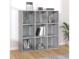 Bibliotheque coloris  gris  <strong></strong> <strong></strong> - 98 cm x 97.5 cm