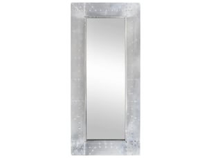 Miroir  à fixer coloris gris <strong></strong>  <strong></strong> - 110 cm x 50 cm
