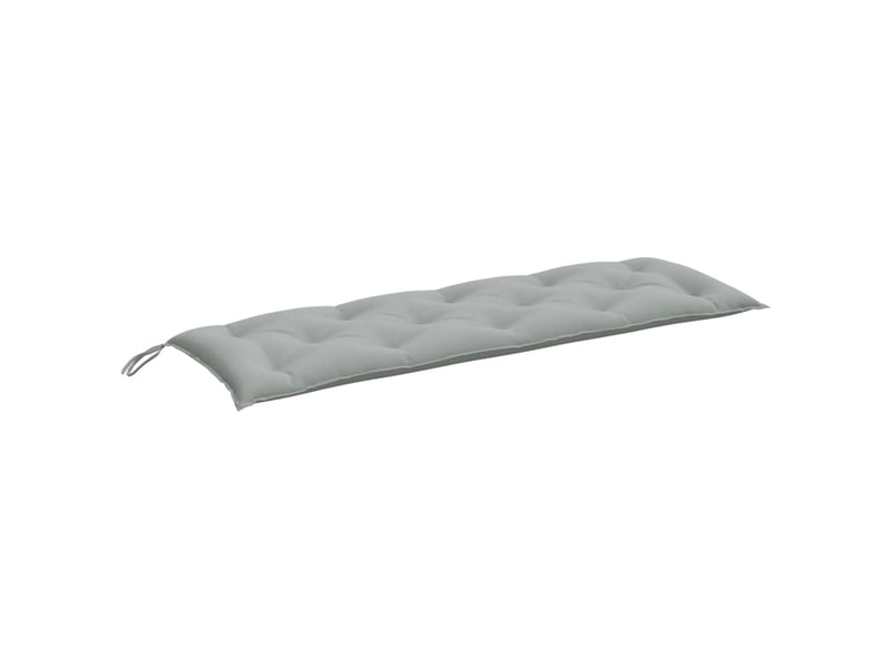  Coussin de banc de jardin, coussin d'assise gris clair mélangé 150x50x7 cm tissu cf52735  - Conforama A