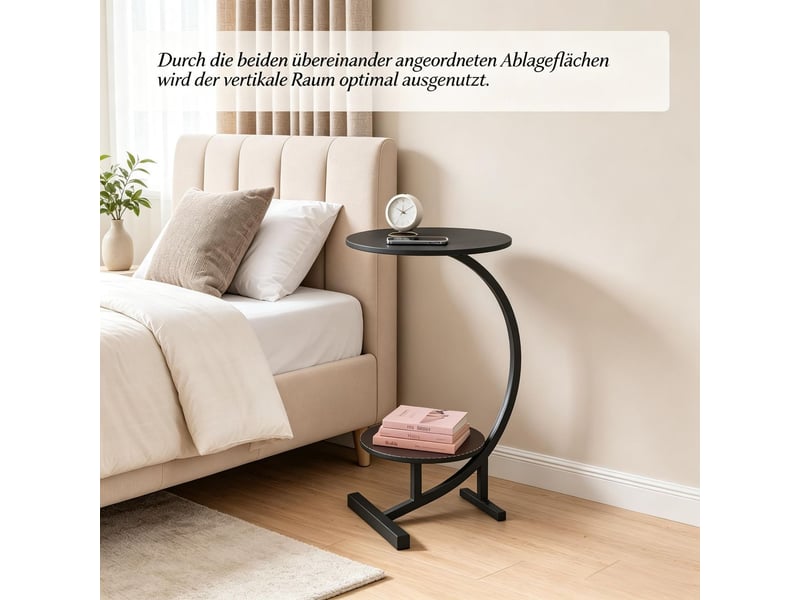  Table basse format compact style moderne design épuré fonction d'appoint table d'appoint  - Conforama D