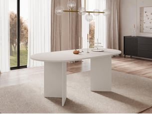 Table comfivo fungus, stratifié, stratifié, 75x90x185cm