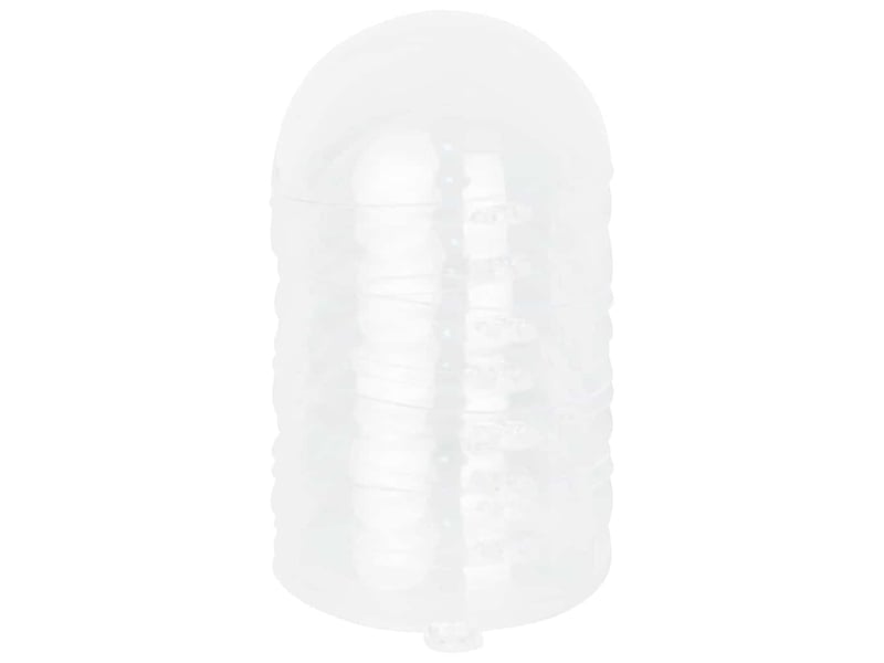  Ensemble de boules de noël 25 pcs transparent ø 8 cm plastique  - Conforama E