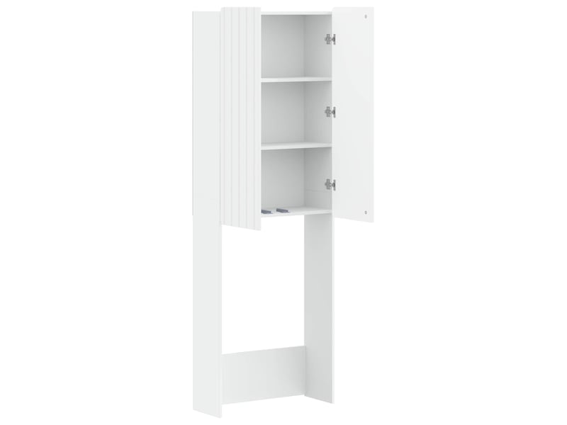Armoire de toilette, meuble de toilette zwolle blanc 66x25.5x190 cm - Conforama D