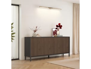 Buffet 4 porte(s) 0 tiroir(s) ALTOBUY TICORIA - 205 cm coloris marron
