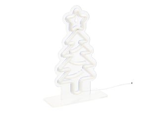 Néon led sapin changement de couleur h. 30 cm alimentation usb