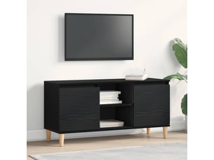 Meuble tv coloris noir 102 cm <strong></strong>  <strong></strong>