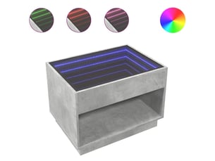 Table basse rectangulaire coloris gris  