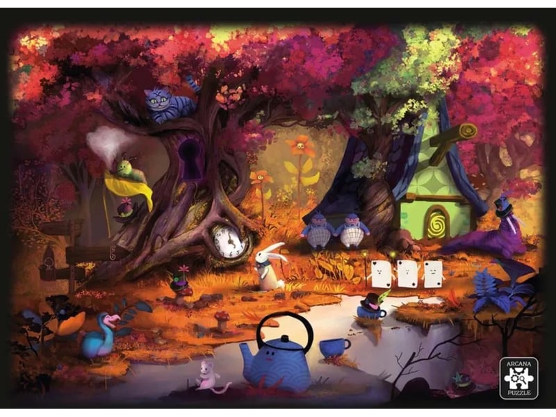  Arcana puzzle : alice au pays des merveilles GPAL - Conforama C