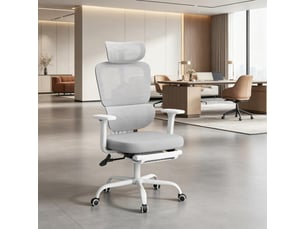 Chaise de bureau <strong>STILVORA</strong> <strong></strong> avec assise réglable en hauteur