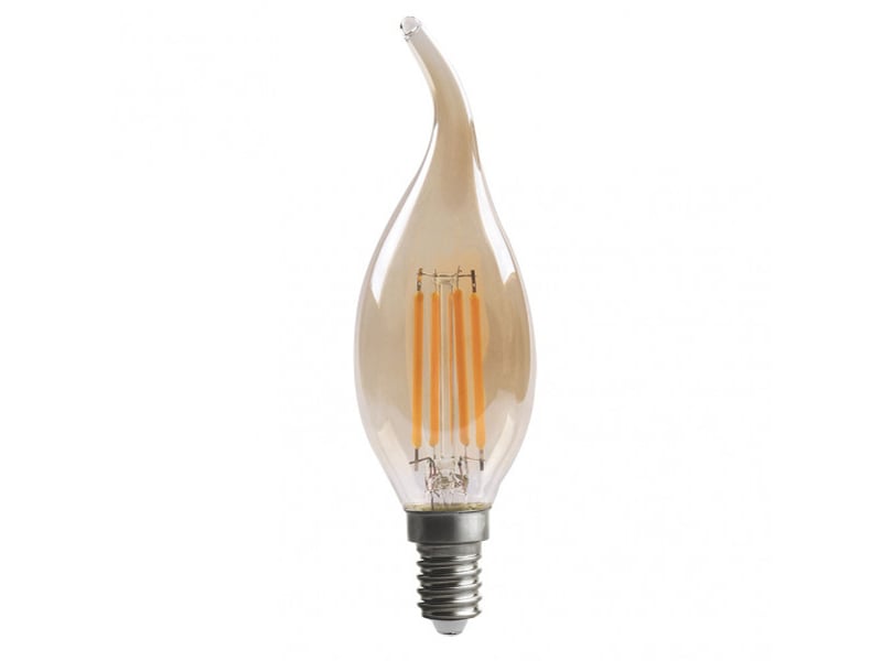  Ampoule led filament fabrilamp filamen bohemia e14 4 w 330 lm 2700 k ambre ø 35 mm dimmable 141332146 - Conforama C