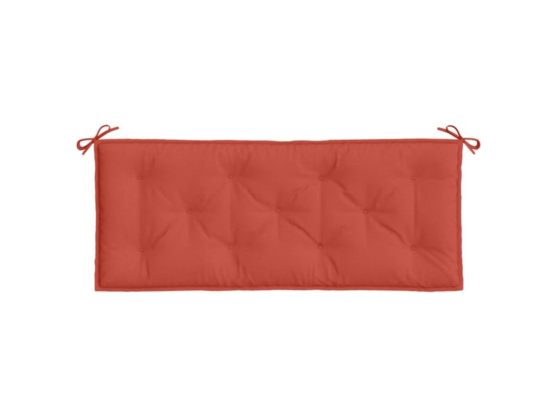  Coussin de banc de jardin, coussin d'assise rouge mélangé 120x50x7 cm tissu cf52824  - Conforama D
