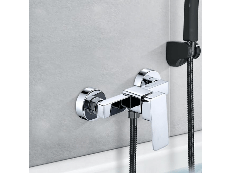 Mitigeur de douche monocommande mitigeur de douche mural filetage g12 convient à un usage résidentiel et commercial - Conforama D