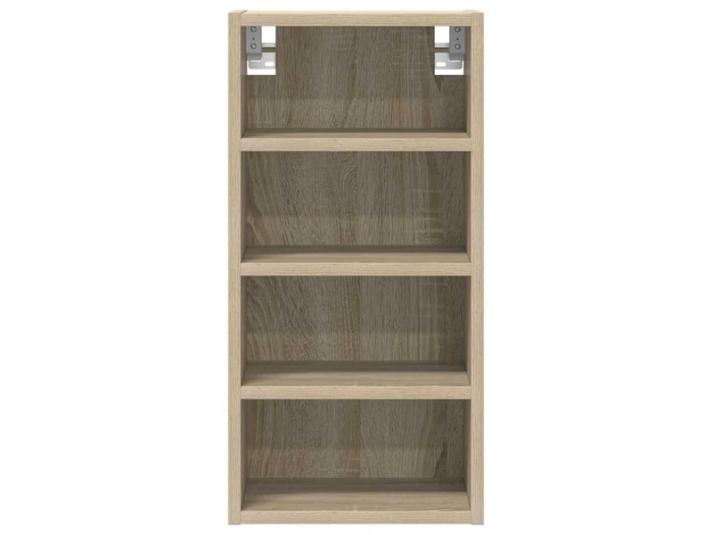 Meuble de rangement cuisine, armoire suspendue chêne sonoma 30x29,5x60cm bois d'ingénierie  - Conforama D