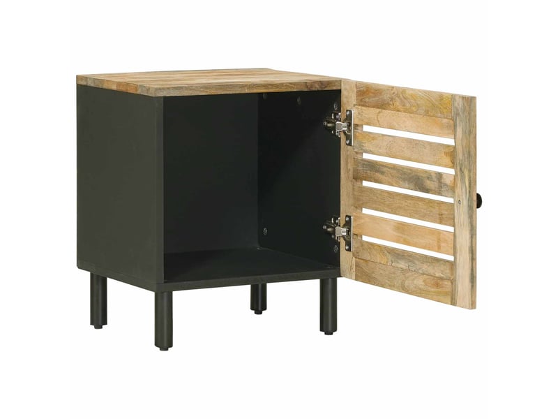 Table de chevet - cabinet de chevet - table de nuit 2 pc naturel 40 x 33 x 46 cm - Conforama B